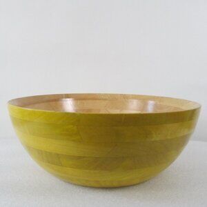 LARGE TUTTOCASA WOOD SALAD BOWL